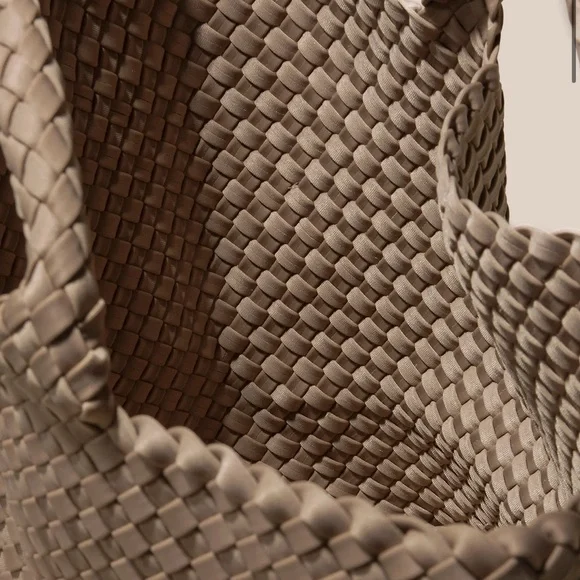 Naghedi St. Barths Medium Tote Bag in Cashmere Color - Picture 12 of 13